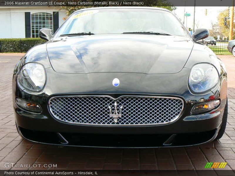 Nero Carbonio (Metallic Black) / Nero (Black) 2006 Maserati GranSport LE Coupe