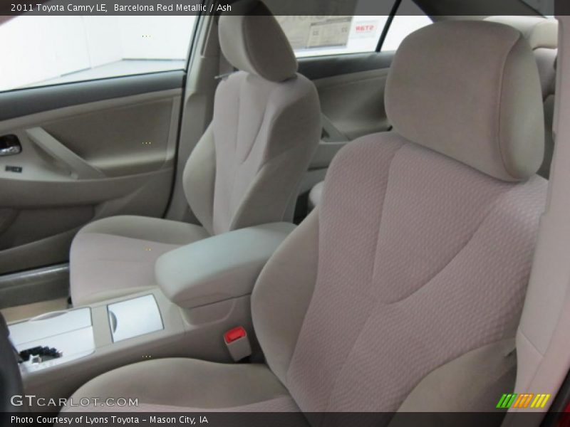 Barcelona Red Metallic / Ash 2011 Toyota Camry LE