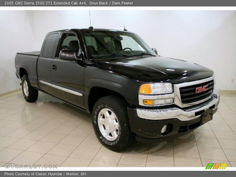 Onyx Black / Dark Pewter 2005 GMC Sierra 1500 Z71 Extended Cab 4x4