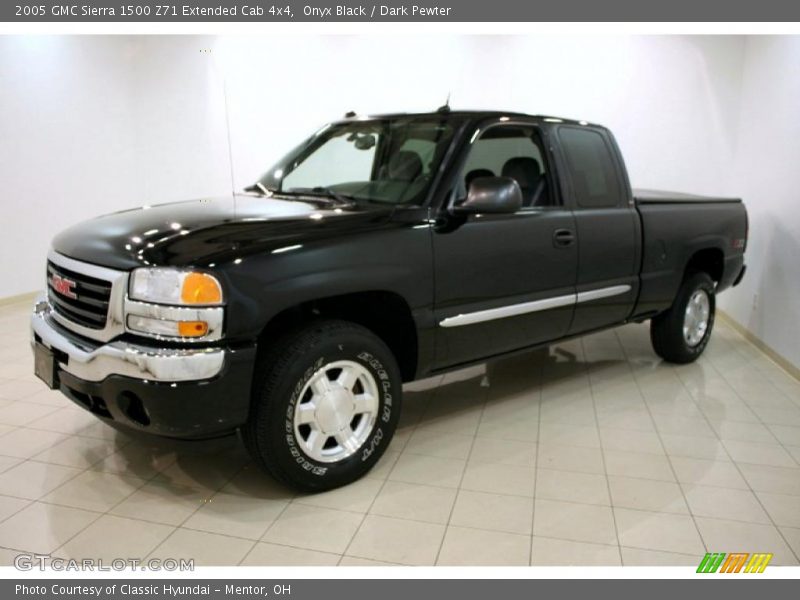 Onyx Black / Dark Pewter 2005 GMC Sierra 1500 Z71 Extended Cab 4x4
