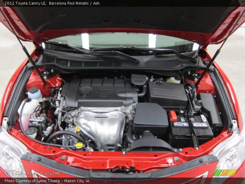 Barcelona Red Metallic / Ash 2011 Toyota Camry LE