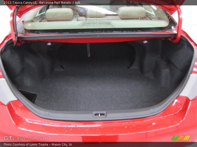 Barcelona Red Metallic / Ash 2011 Toyota Camry LE
