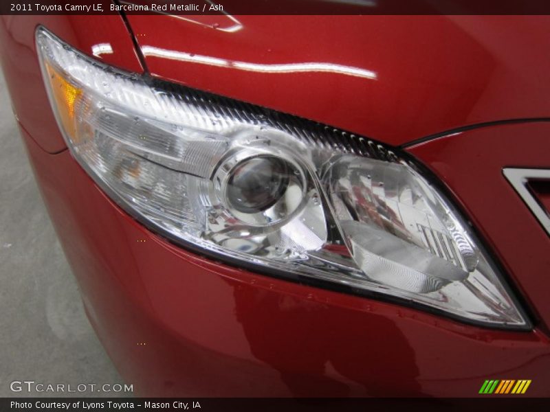 Barcelona Red Metallic / Ash 2011 Toyota Camry LE