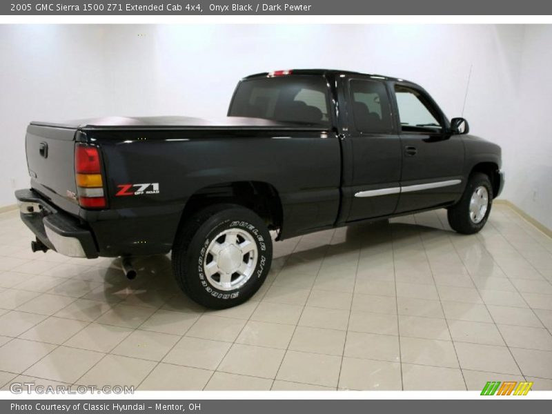 Onyx Black / Dark Pewter 2005 GMC Sierra 1500 Z71 Extended Cab 4x4