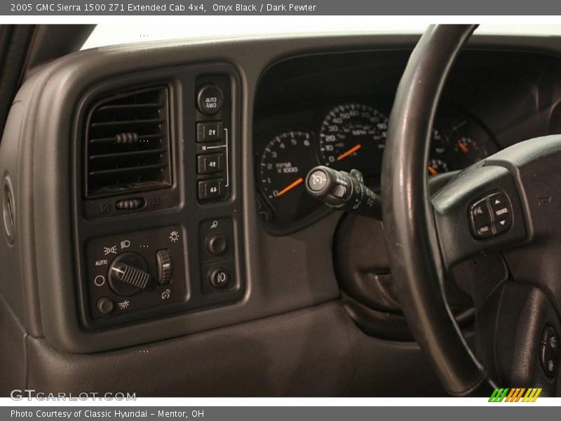 Onyx Black / Dark Pewter 2005 GMC Sierra 1500 Z71 Extended Cab 4x4