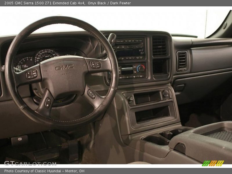 Onyx Black / Dark Pewter 2005 GMC Sierra 1500 Z71 Extended Cab 4x4
