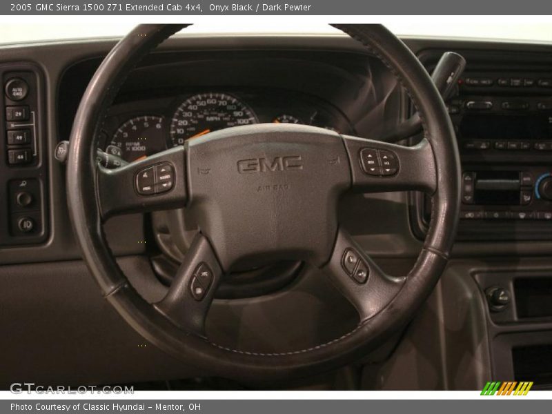 Onyx Black / Dark Pewter 2005 GMC Sierra 1500 Z71 Extended Cab 4x4