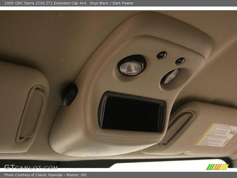 Onyx Black / Dark Pewter 2005 GMC Sierra 1500 Z71 Extended Cab 4x4