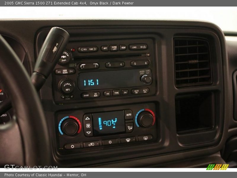 Onyx Black / Dark Pewter 2005 GMC Sierra 1500 Z71 Extended Cab 4x4