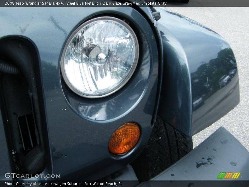 Steel Blue Metallic / Dark Slate Gray/Medium Slate Gray 2008 Jeep Wrangler Sahara 4x4