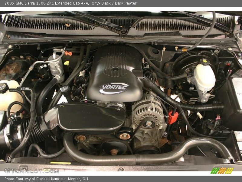 Onyx Black / Dark Pewter 2005 GMC Sierra 1500 Z71 Extended Cab 4x4