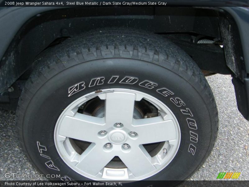 Steel Blue Metallic / Dark Slate Gray/Medium Slate Gray 2008 Jeep Wrangler Sahara 4x4