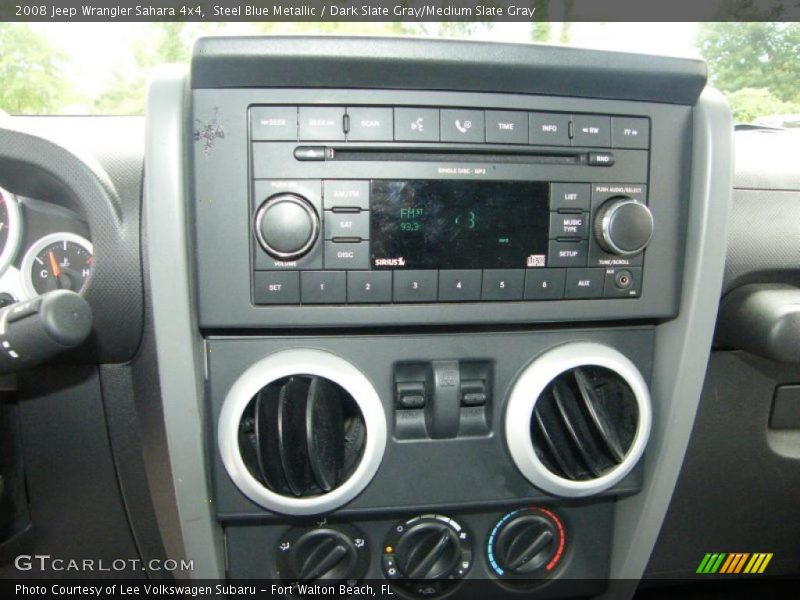 Steel Blue Metallic / Dark Slate Gray/Medium Slate Gray 2008 Jeep Wrangler Sahara 4x4