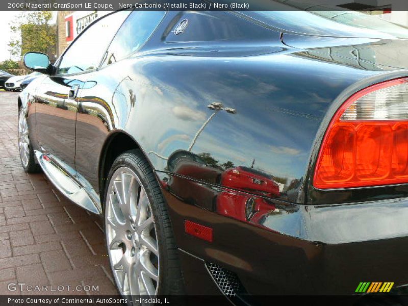 Nero Carbonio (Metallic Black) / Nero (Black) 2006 Maserati GranSport LE Coupe