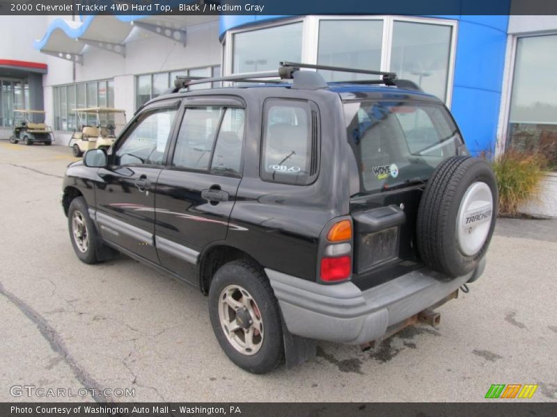 Black / Medium Gray 2000 Chevrolet Tracker 4WD Hard Top