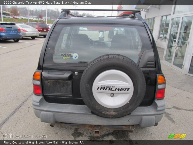 Black / Medium Gray 2000 Chevrolet Tracker 4WD Hard Top