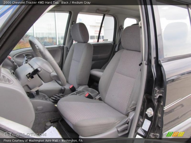  2000 Tracker 4WD Hard Top Medium Gray Interior