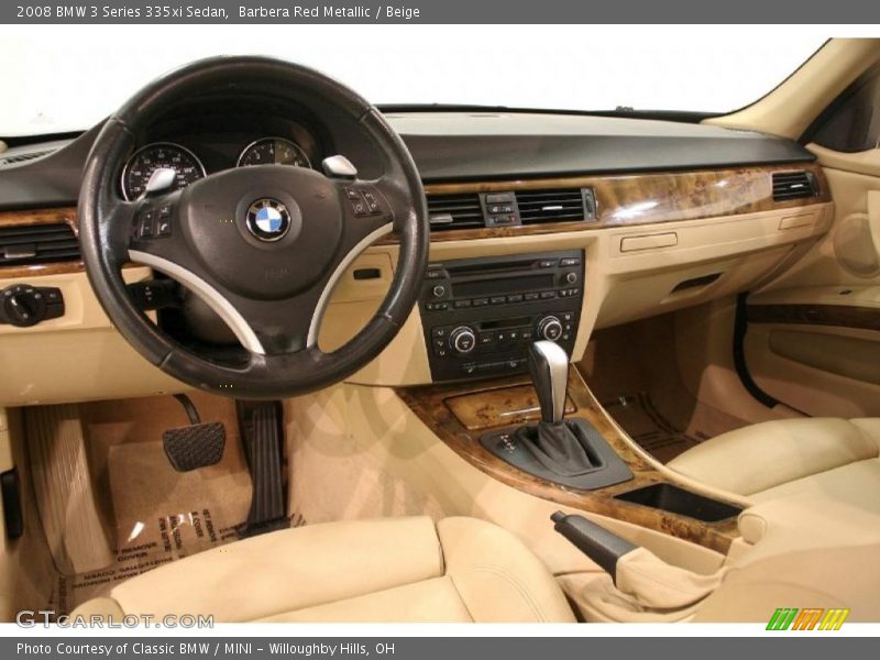 Barbera Red Metallic / Beige 2008 BMW 3 Series 335xi Sedan