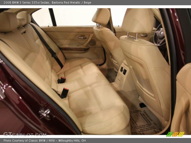 Barbera Red Metallic / Beige 2008 BMW 3 Series 335xi Sedan