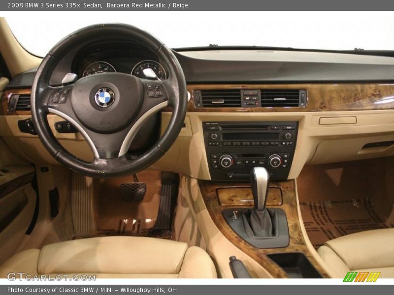 Barbera Red Metallic / Beige 2008 BMW 3 Series 335xi Sedan