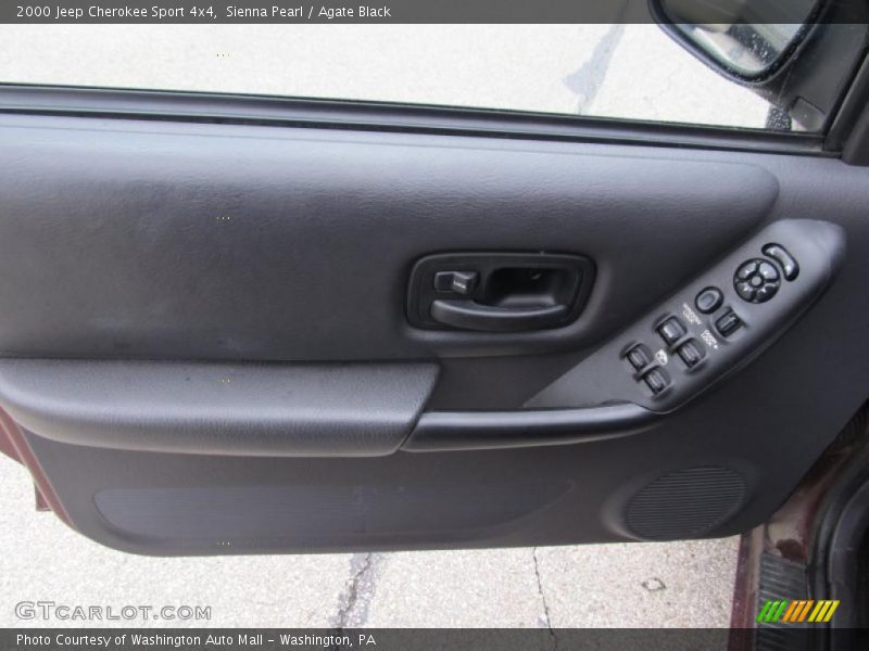 Sienna Pearl / Agate Black 2000 Jeep Cherokee Sport 4x4