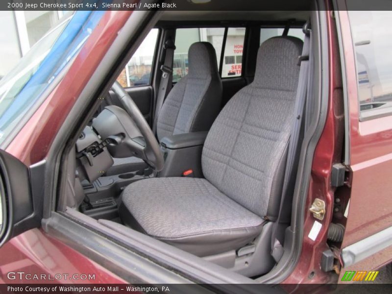 Sienna Pearl / Agate Black 2000 Jeep Cherokee Sport 4x4