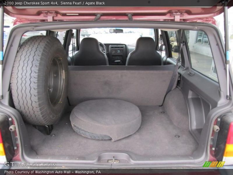 Sienna Pearl / Agate Black 2000 Jeep Cherokee Sport 4x4