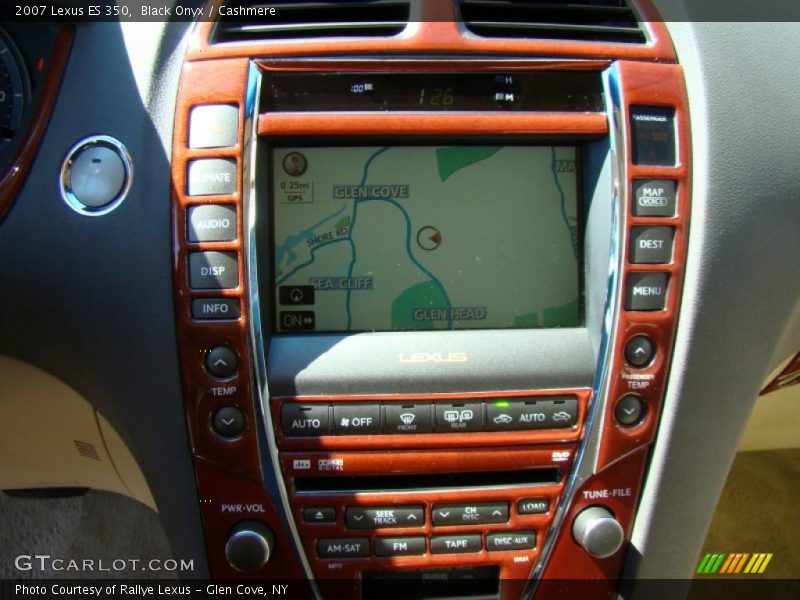 Black Onyx / Cashmere 2007 Lexus ES 350