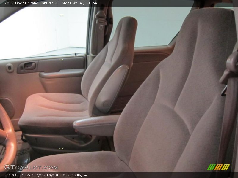 Stone White / Taupe 2003 Dodge Grand Caravan SE