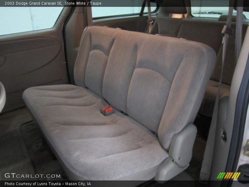 Stone White / Taupe 2003 Dodge Grand Caravan SE