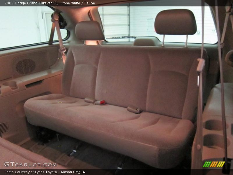 Stone White / Taupe 2003 Dodge Grand Caravan SE