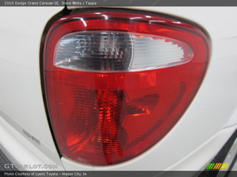 Stone White / Taupe 2003 Dodge Grand Caravan SE