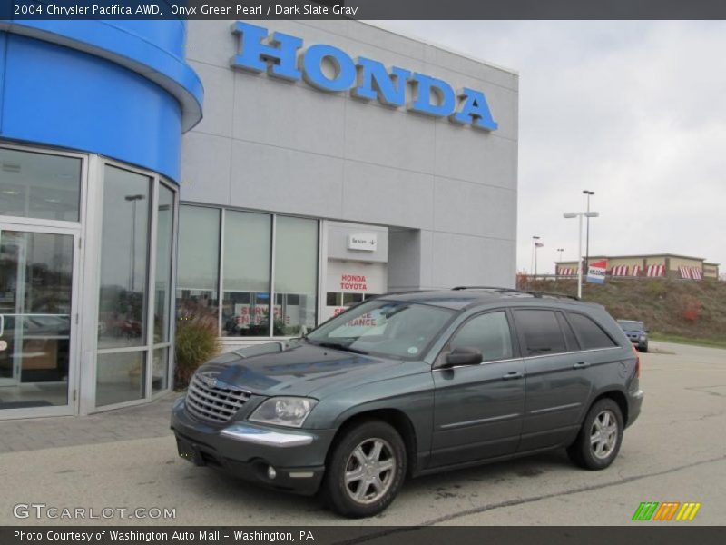 Onyx Green Pearl / Dark Slate Gray 2004 Chrysler Pacifica AWD