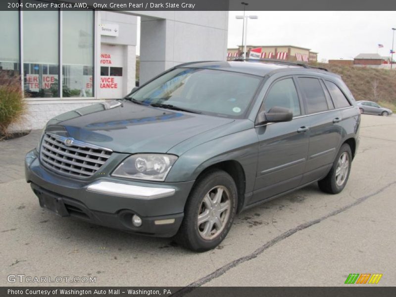 Onyx Green Pearl / Dark Slate Gray 2004 Chrysler Pacifica AWD