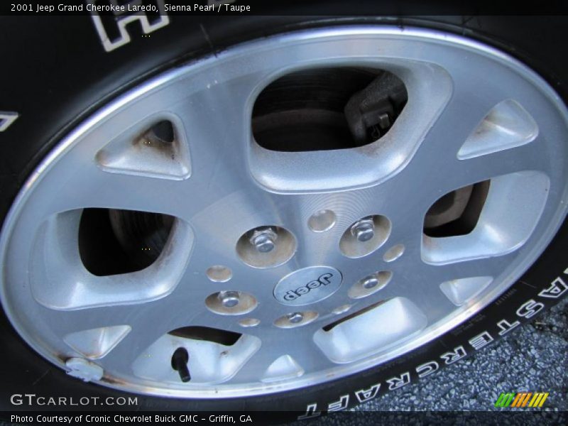 Sienna Pearl / Taupe 2001 Jeep Grand Cherokee Laredo