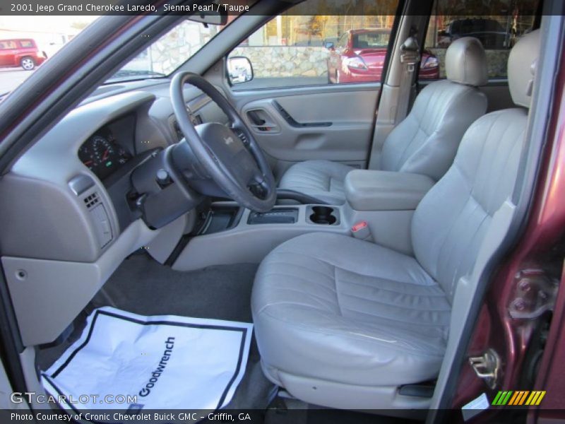  2001 Grand Cherokee Laredo Taupe Interior