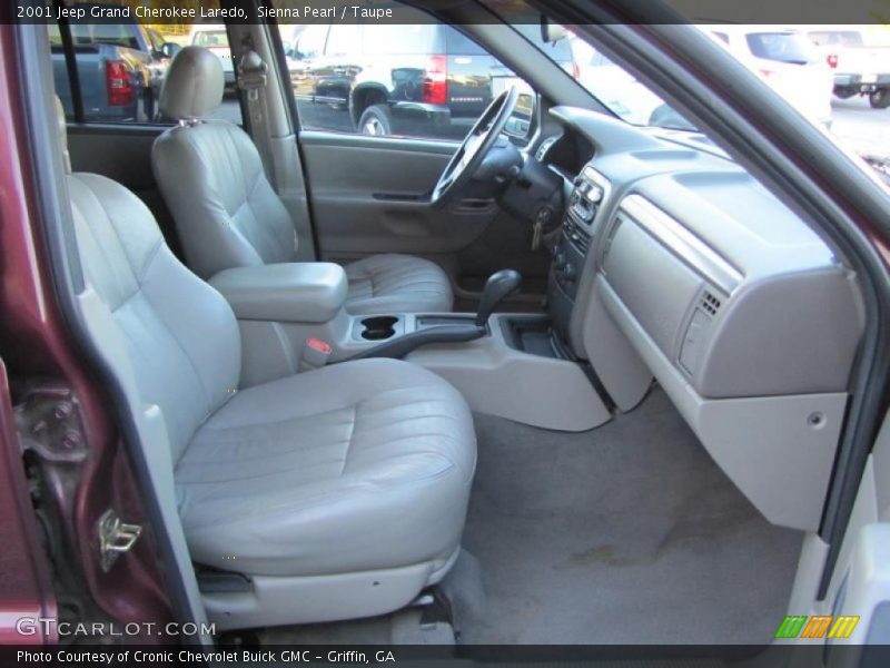 Sienna Pearl / Taupe 2001 Jeep Grand Cherokee Laredo