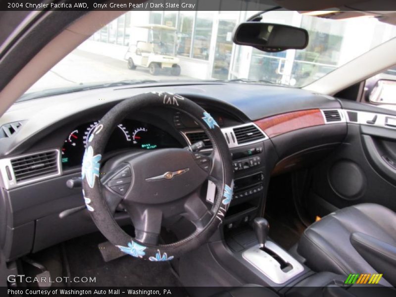 Onyx Green Pearl / Dark Slate Gray 2004 Chrysler Pacifica AWD