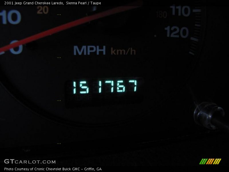 Sienna Pearl / Taupe 2001 Jeep Grand Cherokee Laredo