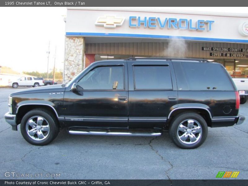 Onyx Black / Tan 1995 Chevrolet Tahoe LT