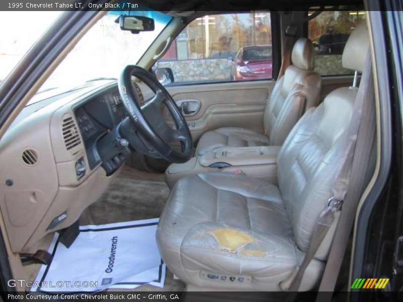 Onyx Black / Tan 1995 Chevrolet Tahoe LT