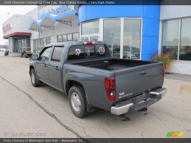 Blue Granite Metallic / Very Dark Pewter 2006 Chevrolet Colorado LS Crew Cab
