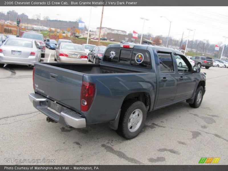 Blue Granite Metallic / Very Dark Pewter 2006 Chevrolet Colorado LS Crew Cab