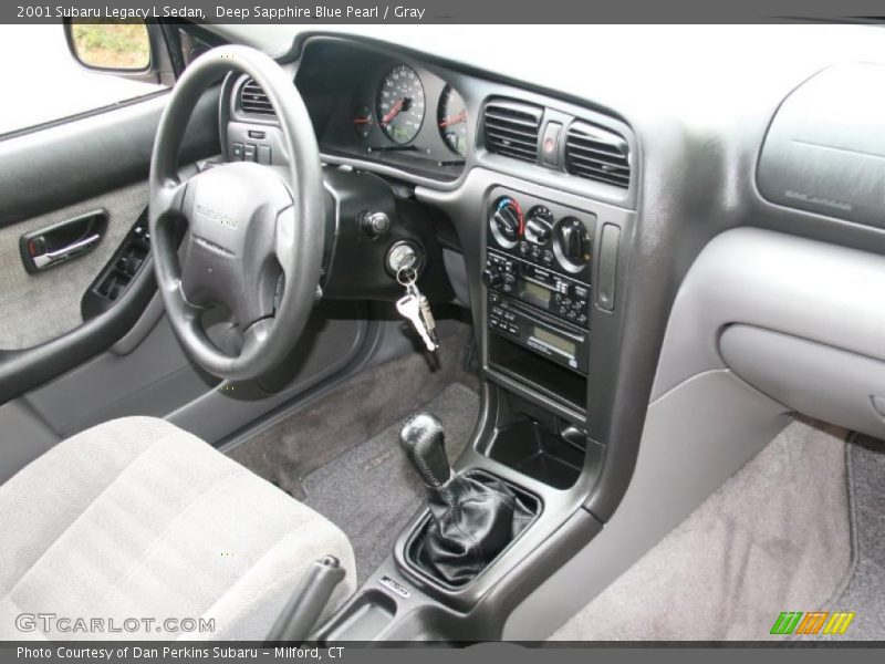  2001 Legacy L Sedan Gray Interior