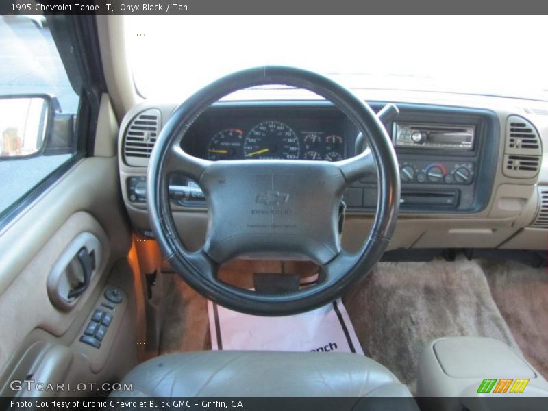 Dashboard of 1995 Tahoe LT