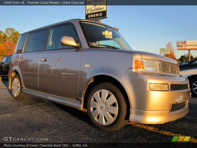 Thunder Cloud Metallic / Dark Charcoal 2006 Scion xB