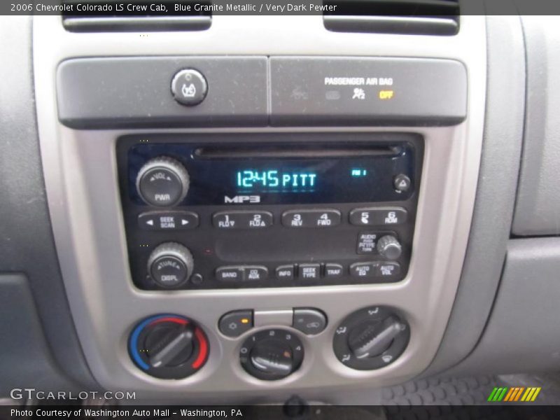 Blue Granite Metallic / Very Dark Pewter 2006 Chevrolet Colorado LS Crew Cab