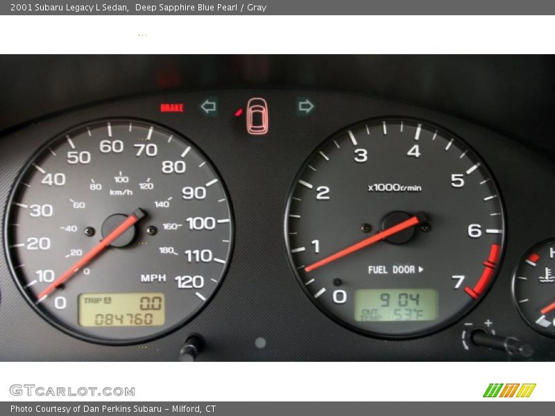  2001 Legacy L Sedan L Sedan Gauges