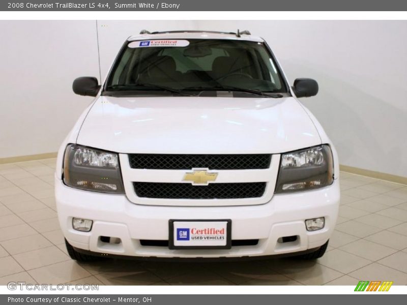 Summit White / Ebony 2008 Chevrolet TrailBlazer LS 4x4