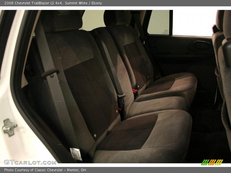 Summit White / Ebony 2008 Chevrolet TrailBlazer LS 4x4